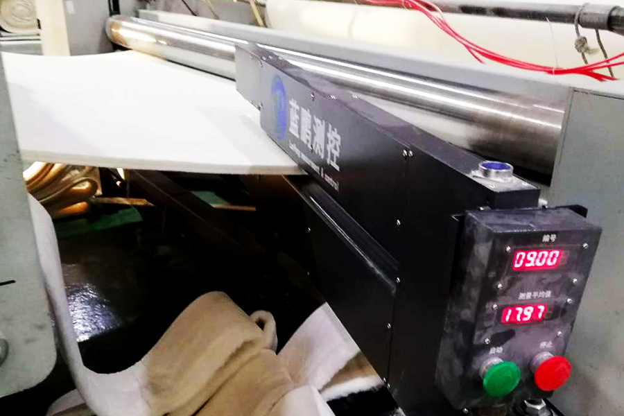 按需定制纤维毯测厚方案 激光非接触测厚仪厂家直供